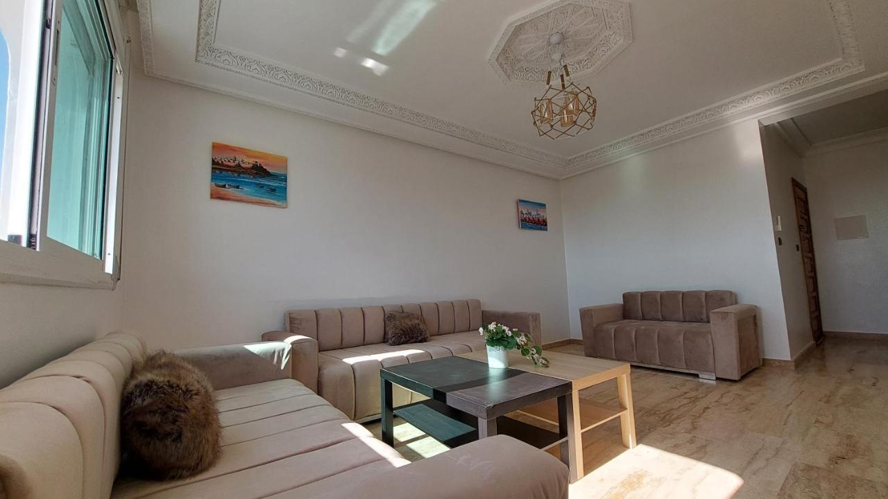 Appartement Avec Piscines, Vue Sur Mer Et Acces A La Plage A Achakar Hill, Tanger. Exterior photo